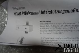 WUM 300 Brandschutzbefestigung DÄTWYLER