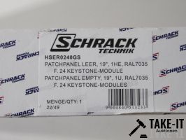 Schrack HSER0240GS Patchpanel 19