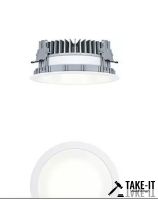 4 Stück Zumtobel 60815857 16 Watt/LED830 LED Deckenleuchte