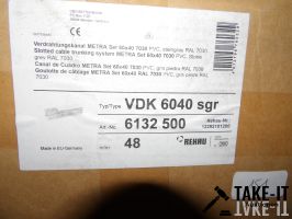 Rehau METRA Verdrahtungskanal VDK 6040 sgr