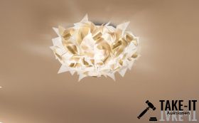 Slamp VELI AUREA Decken-/Wandleuchte weiß/gold OVP (UVP 390,00Euro)