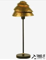 Holländer Tischlampe Snail One Gold Schwarz (UVP 287,00Euro)