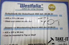 Westfalia Schublade für Hobelbank