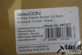 Patch Panel Cat 6a 12Port