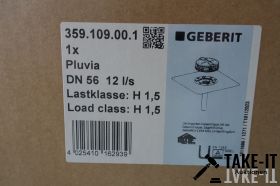 GEBERIT pluvia DWE 12L für Bitumen d56   359.109.001