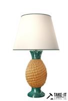 Giulia Luce Ananas Tischlampe Keramik h-83cm OVP